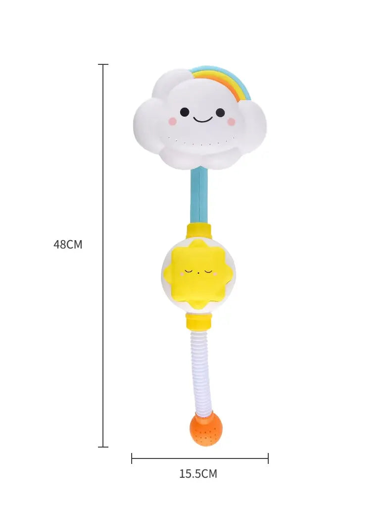 Kids Bath Toys Water Game for Kids Clouds Model Faucet Shower Water Spray Kids Toy Splashes Bathroom Sprinkler Kids Toy