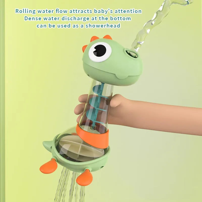 1PC Baby Water Spraying Dinosaur Rotating Fun Children's Spraying Water Bathroom Bathtub Shower Bath Toy