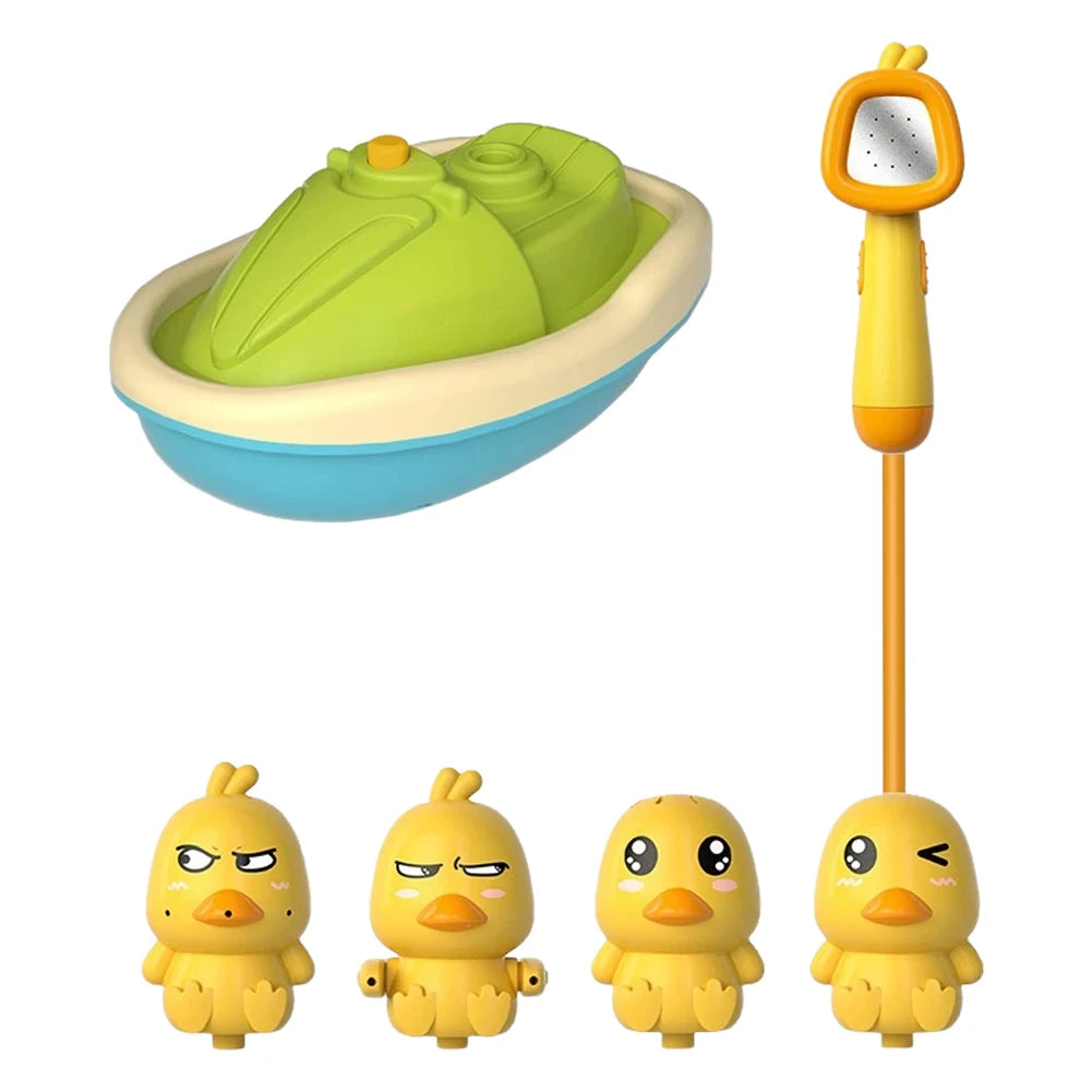 Duck Bath Toys for Toddlers Bathtub Water Spray Baby Bath Toy Cute Electric Bathroom Bathing Toys for Kids Ideal Birthday Gifts