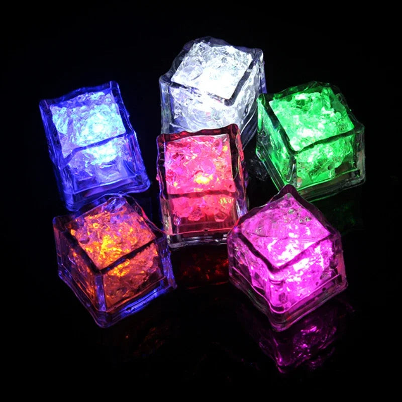 6/12PCS Baby Bath Bathtub LED Light Up Toys Colorful Waterproof Glowing Bath Toys for Boys Girls Infant Birthday Xmas Gift